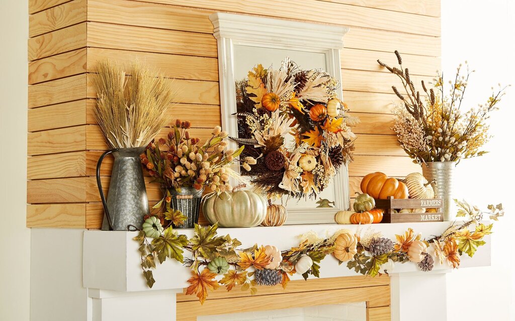 Autumn interior decor