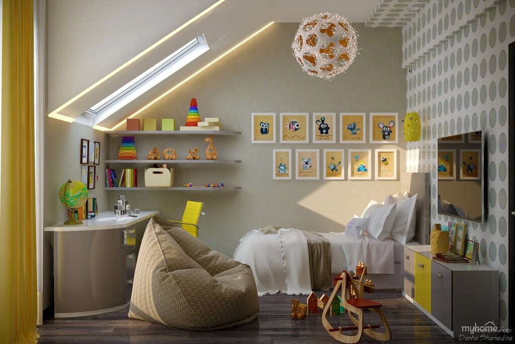 Lighting for a child's room