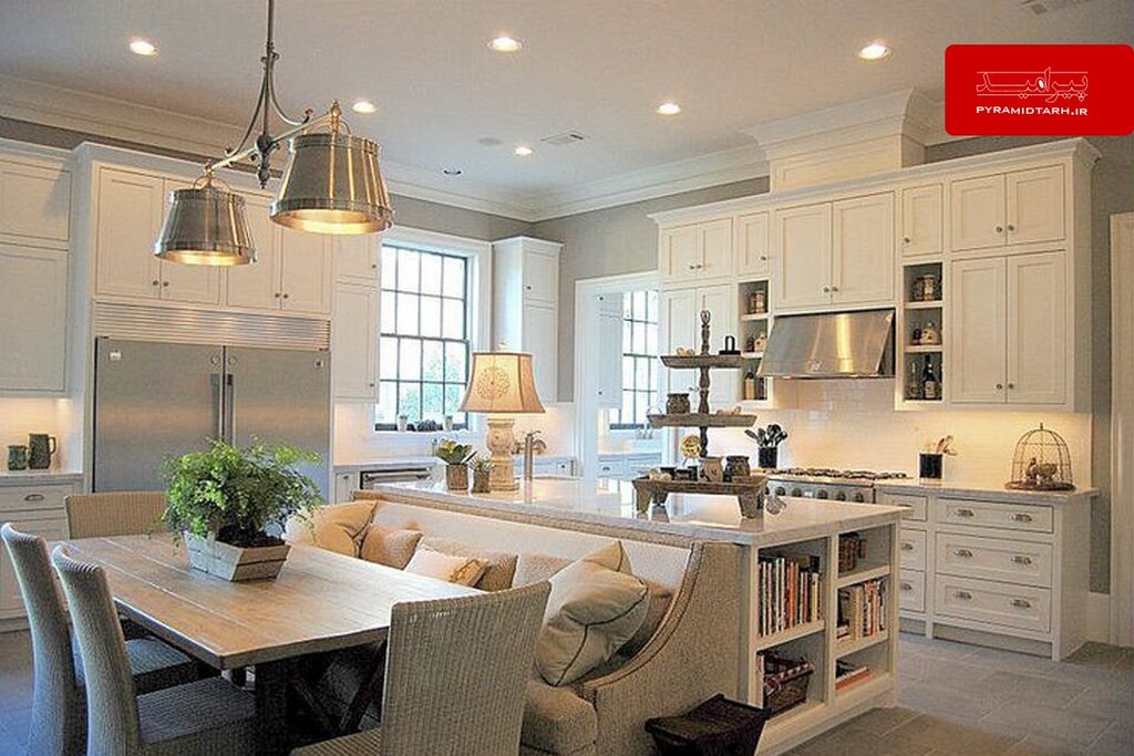 Lighting in the kitchen interior