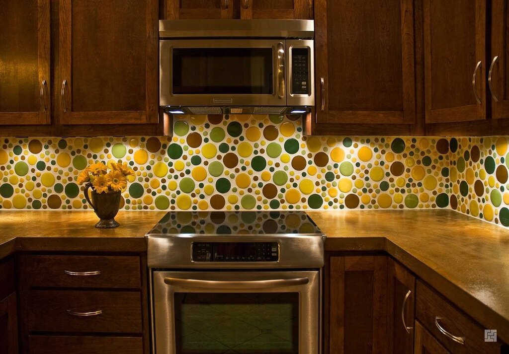 Finishing the kitchen backsplash 42 фото