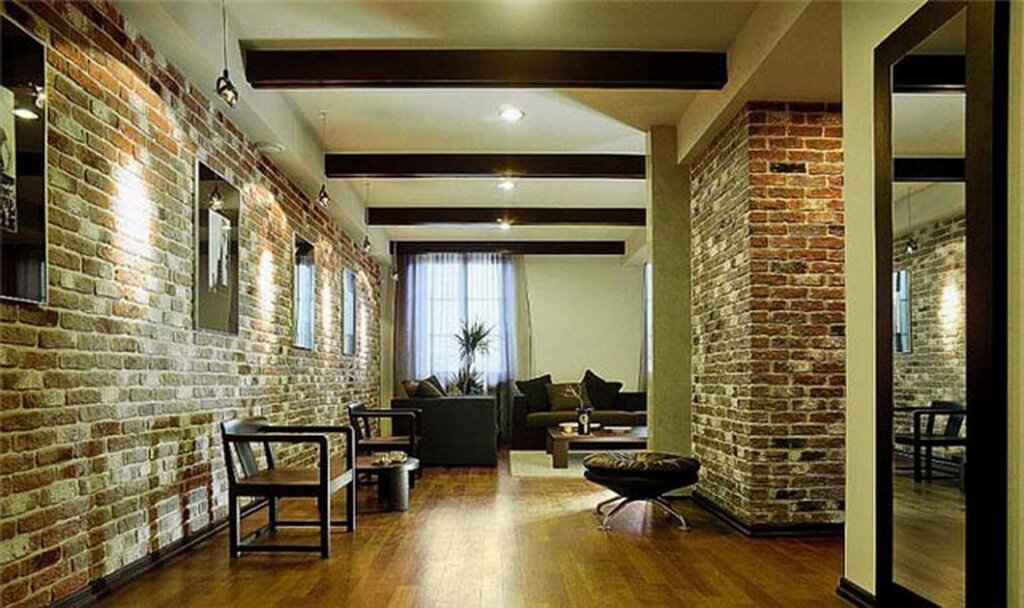 Brick wall finishing