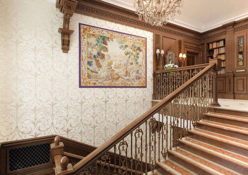 Finishing of the stairwell