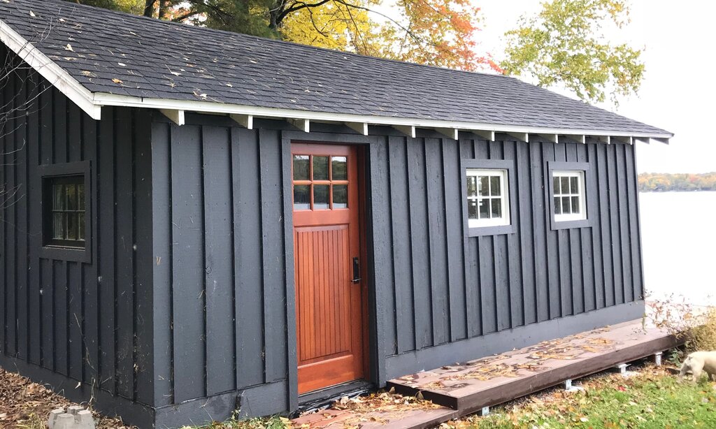 Finishing of the shed