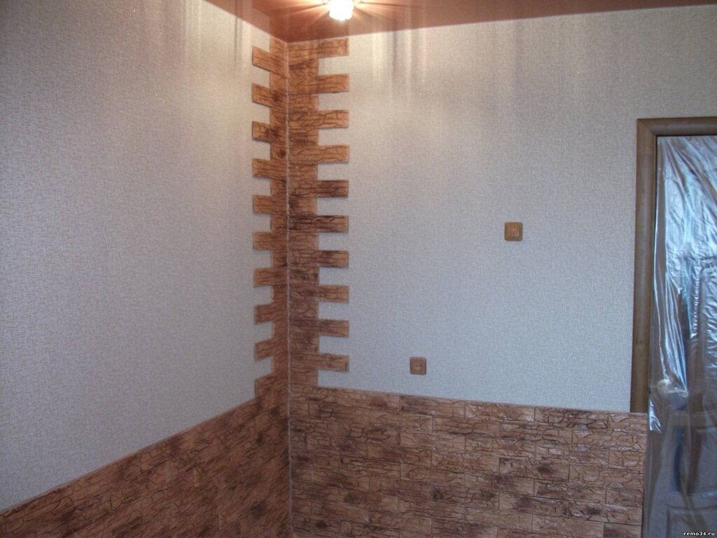 Finishing of internal wall corners