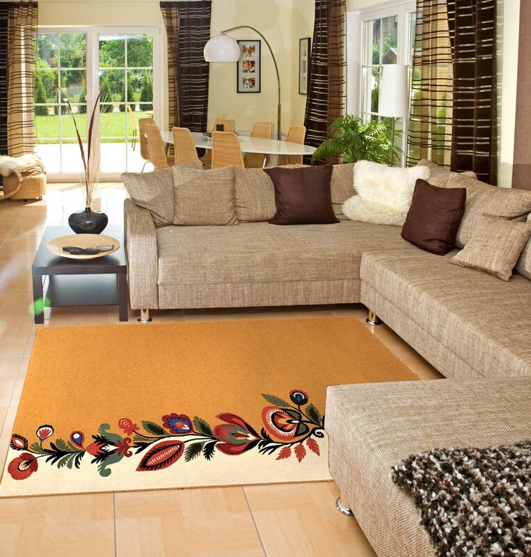 A rug for the living room floor