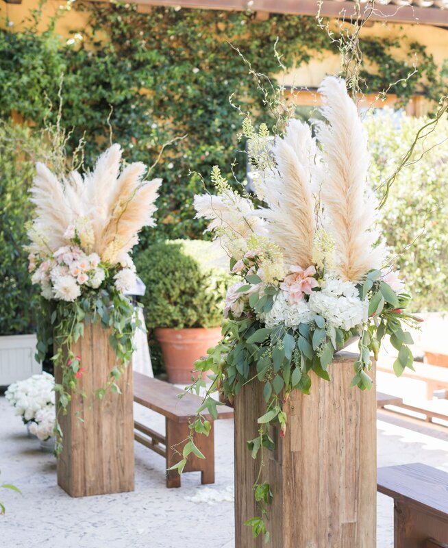 Pampas grass for decoration