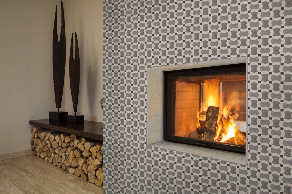 Fireproof decorative panel