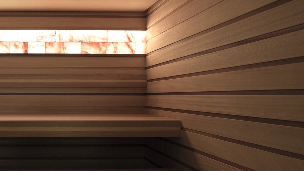 Panels for a sauna