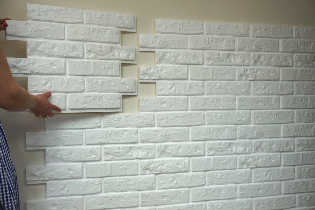 Wall panels that look like brick