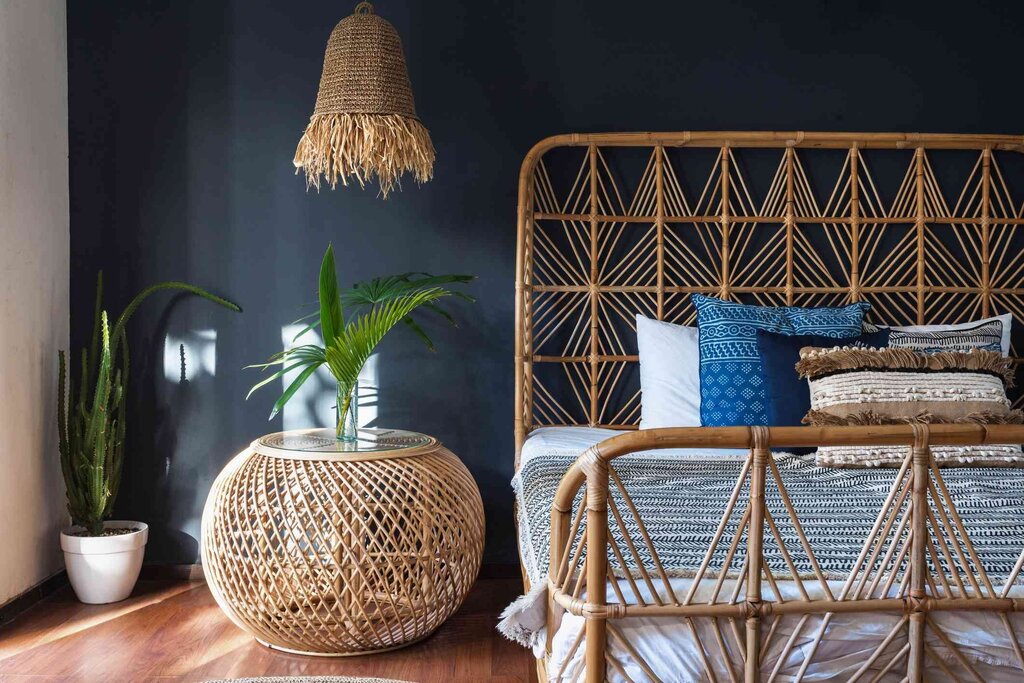 Rattan panels