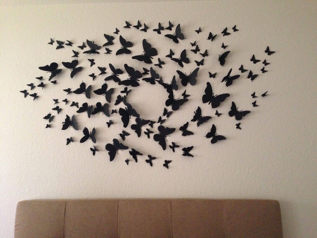 Butterfly wall panel