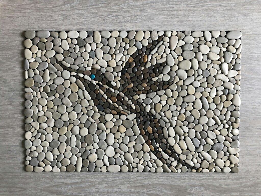 Pebble panel