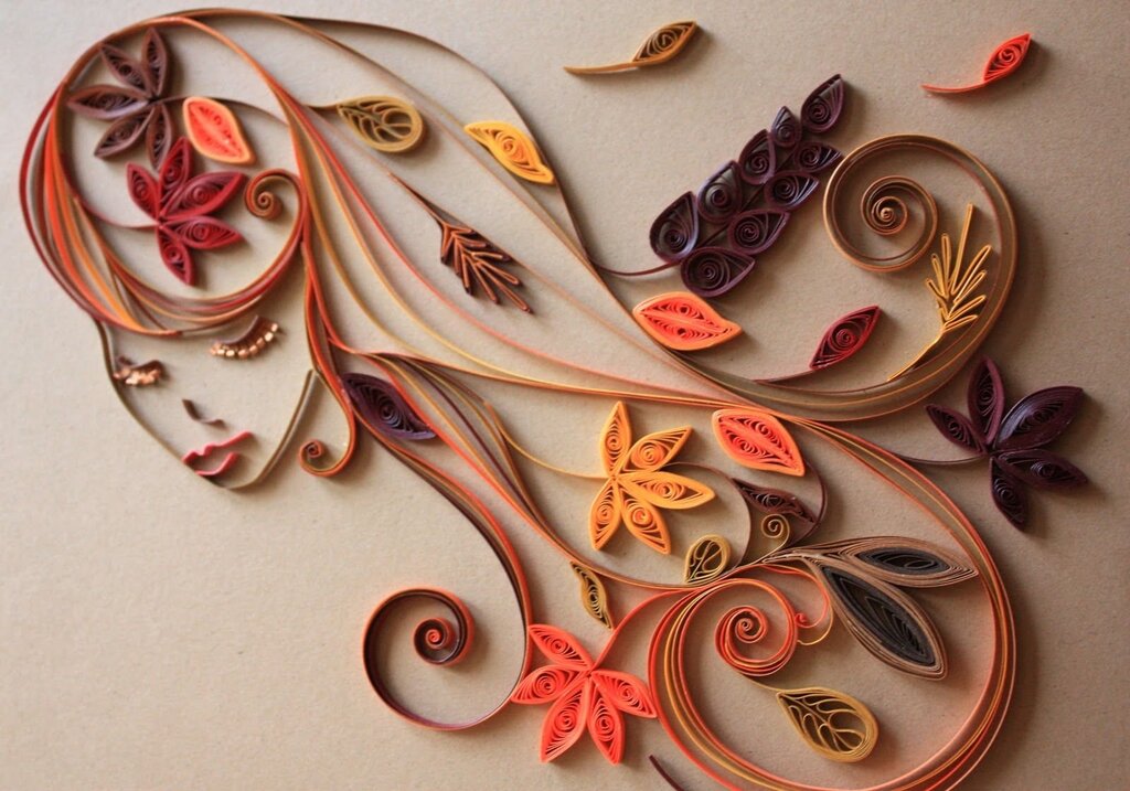 Quilling panel