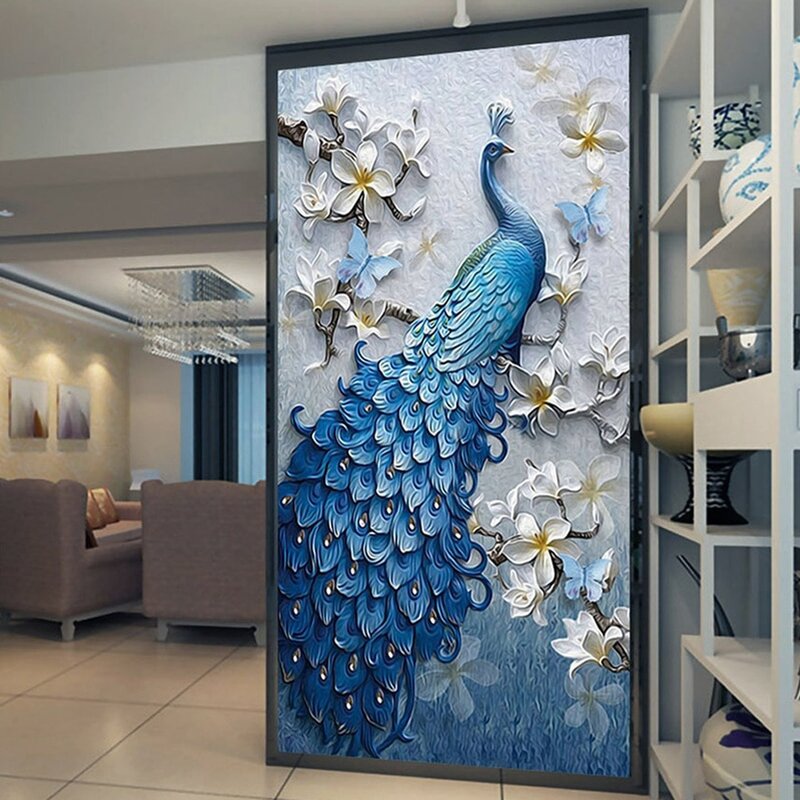 Glass wall panel