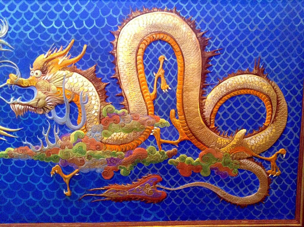 A panel in the Chinese style