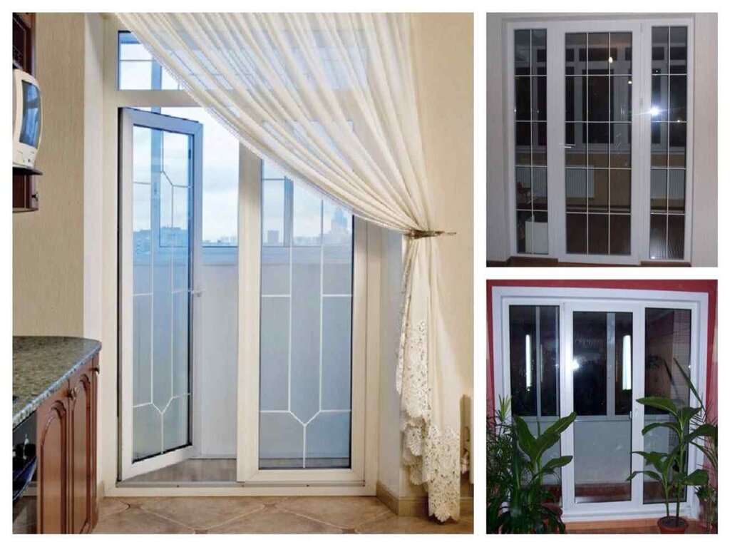 Panoramic balcony door