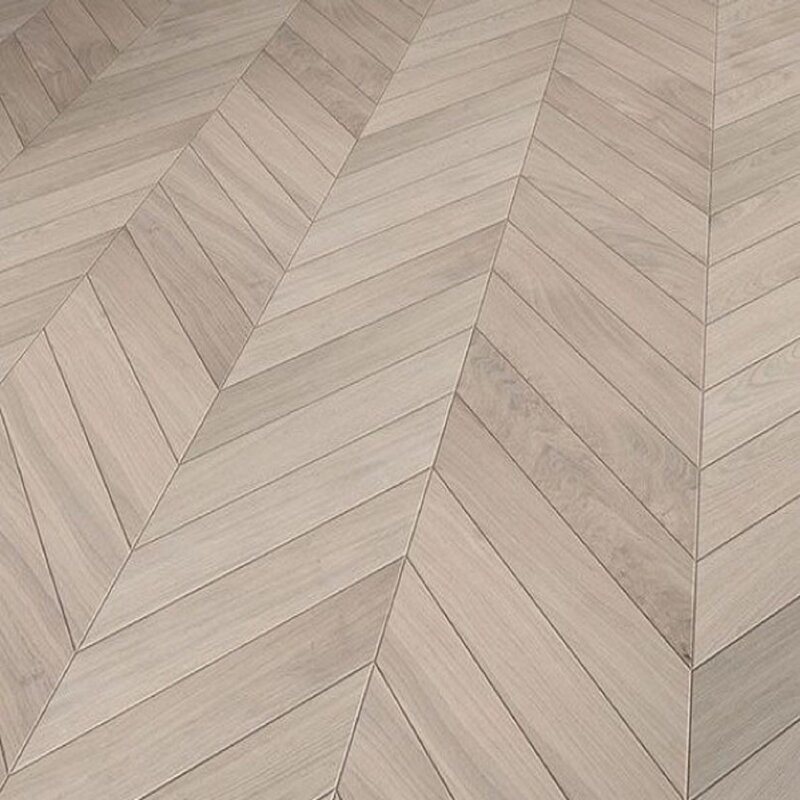 French herringbone oak parquet