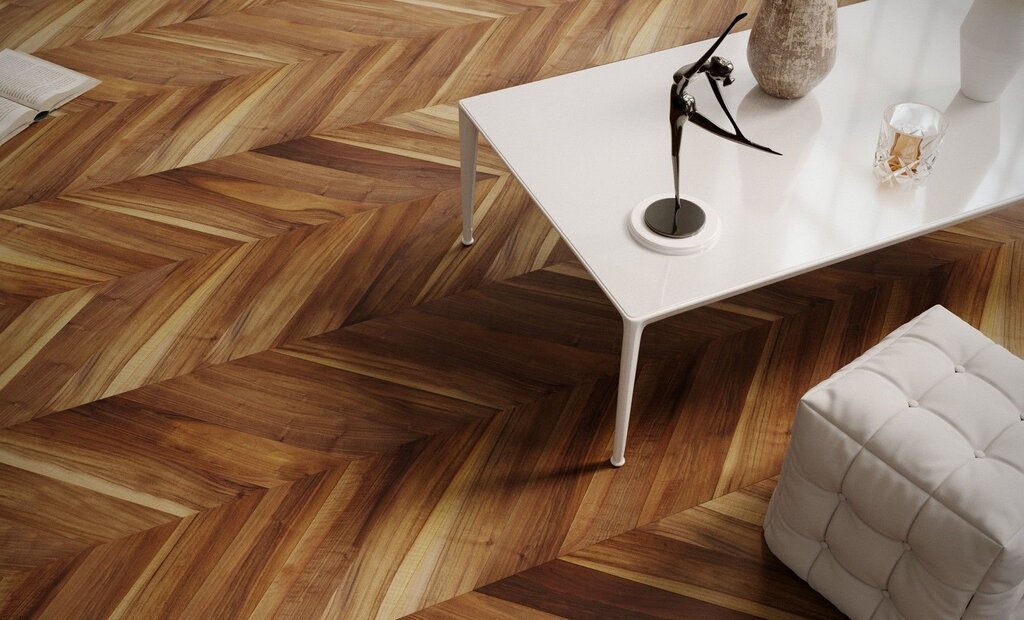 Solid oak parquet