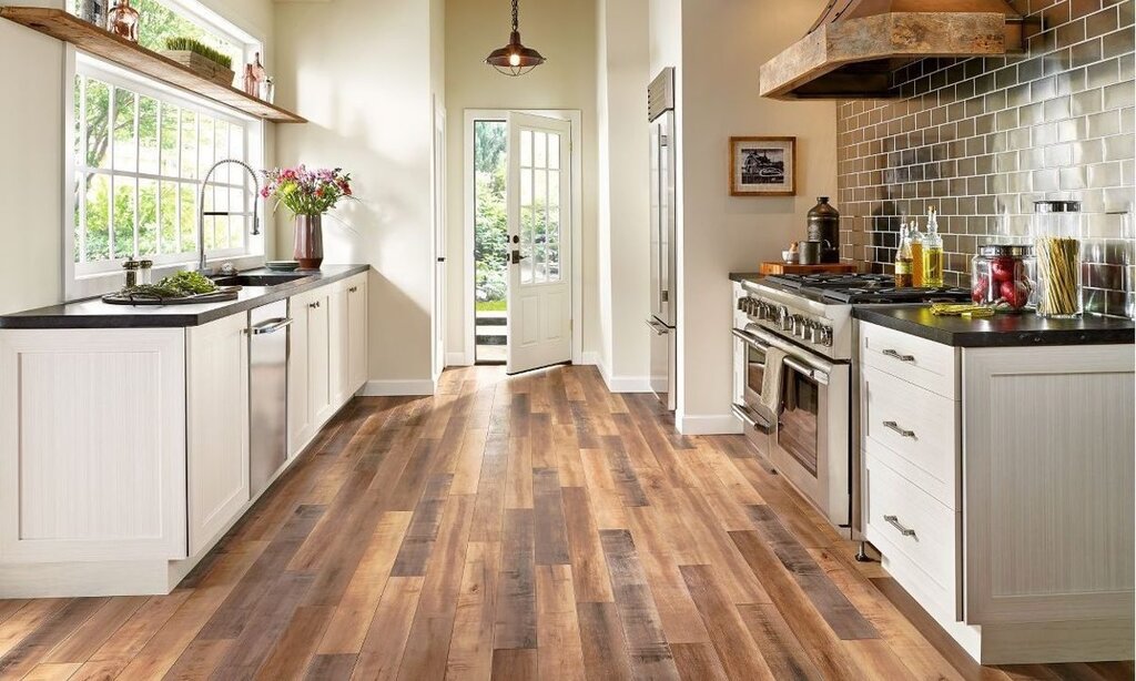 Parquet in the kitchen