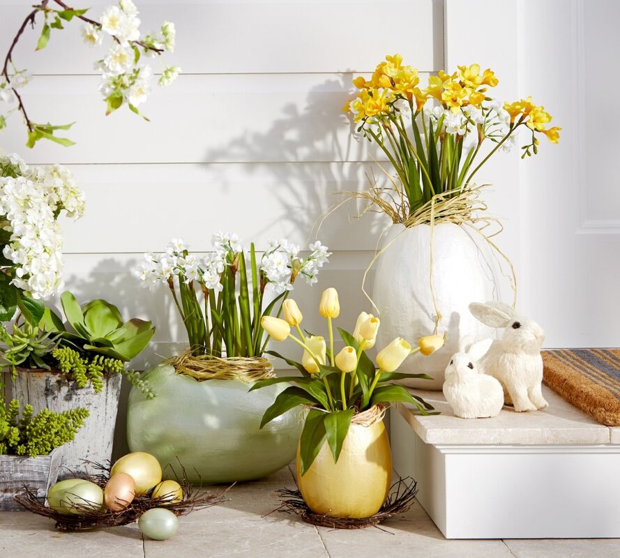 Easter interior decoration