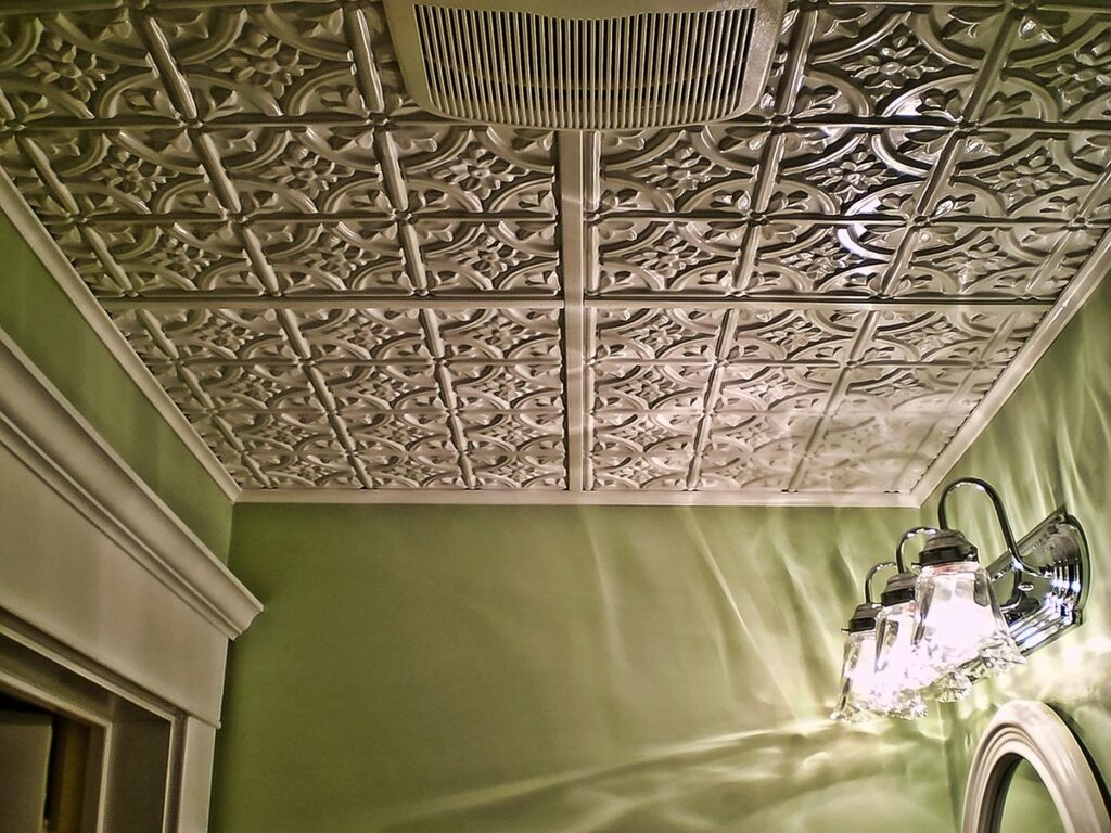 Styrofoam ceiling tile