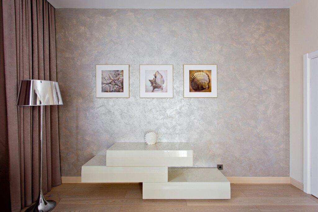 Mother-of-pearl wallpaper for walls