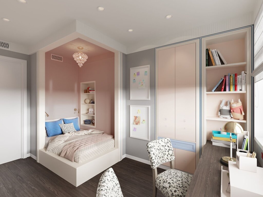 Layout of a small children's room