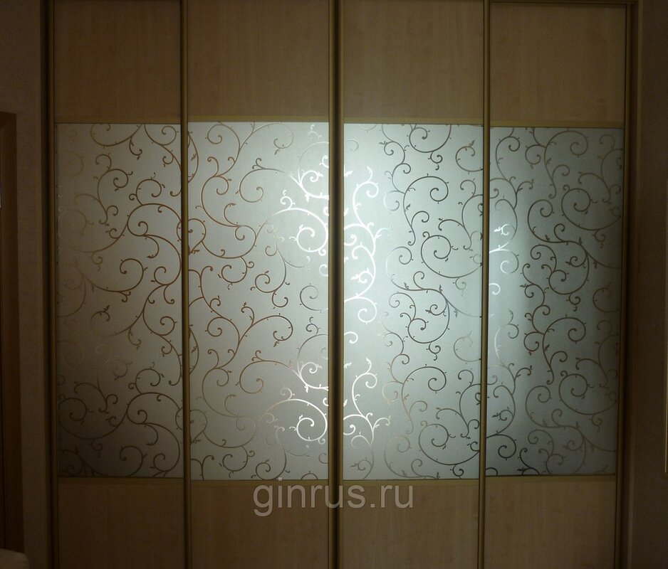 Self-adhesive film for the cabinet