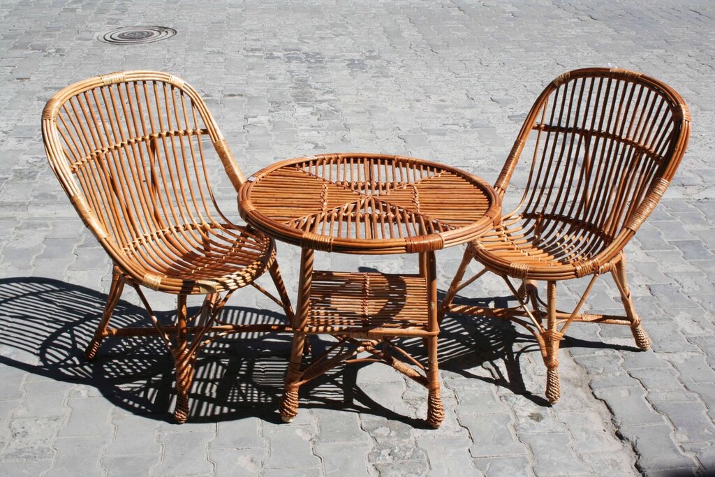 Wicker furniture