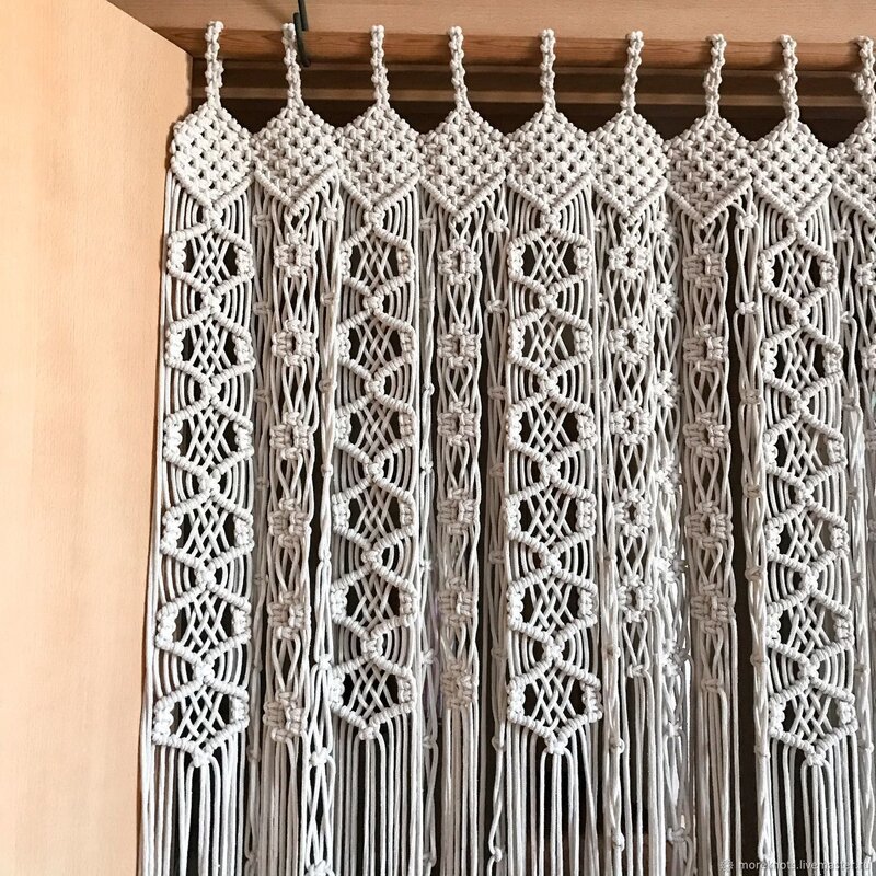 Woven curtains