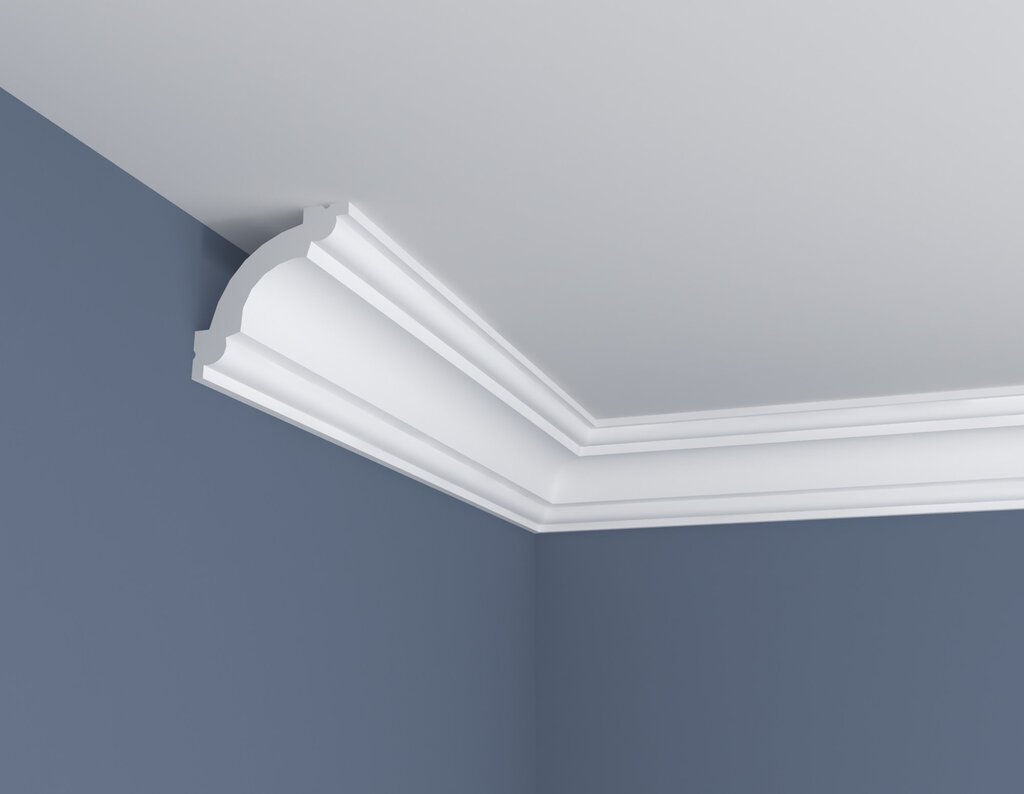 Colored ceiling molding