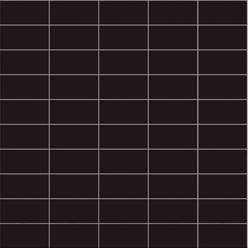 Black rectangular tile 12 фото