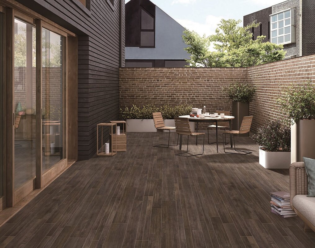 Outdoor terrace tiles