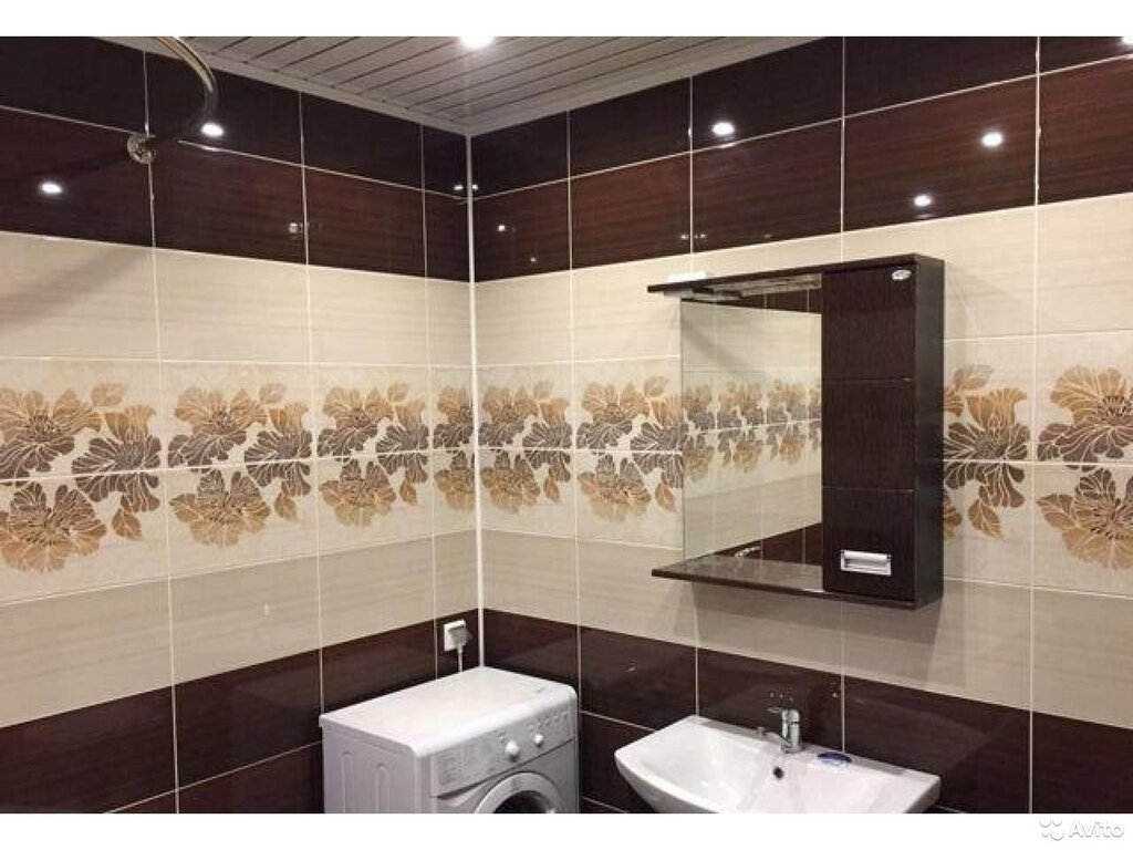 Tile for the bathroom and toilet