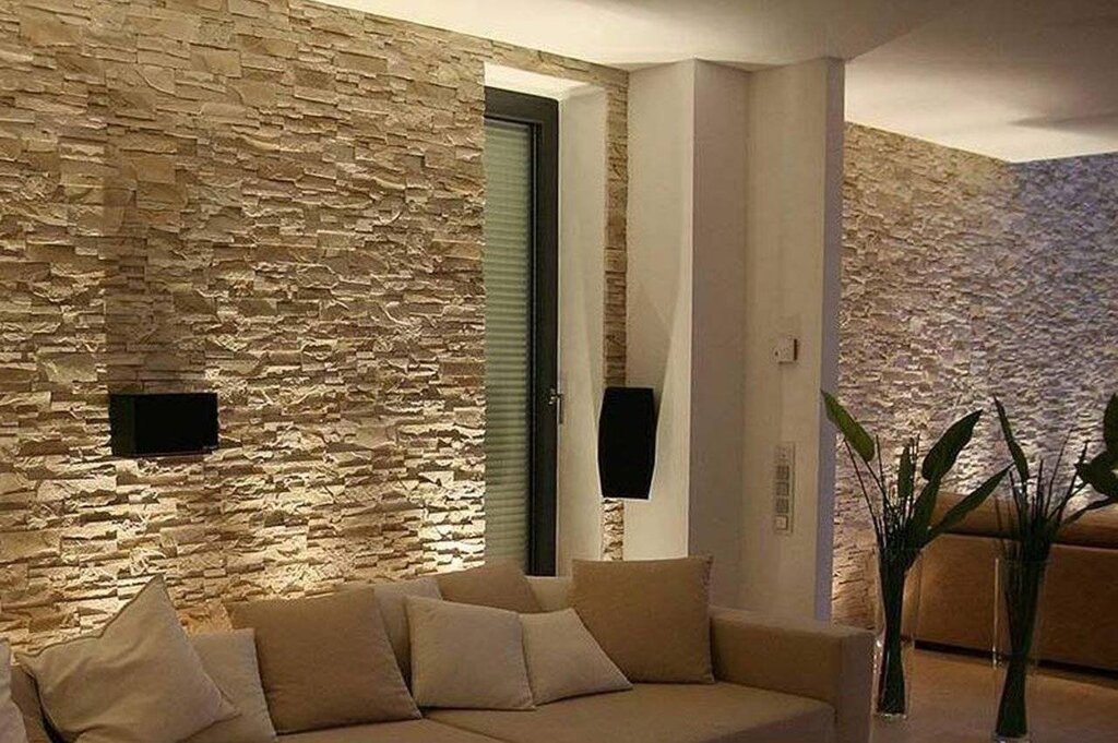 Gypsum decorative tiles for interior decoration