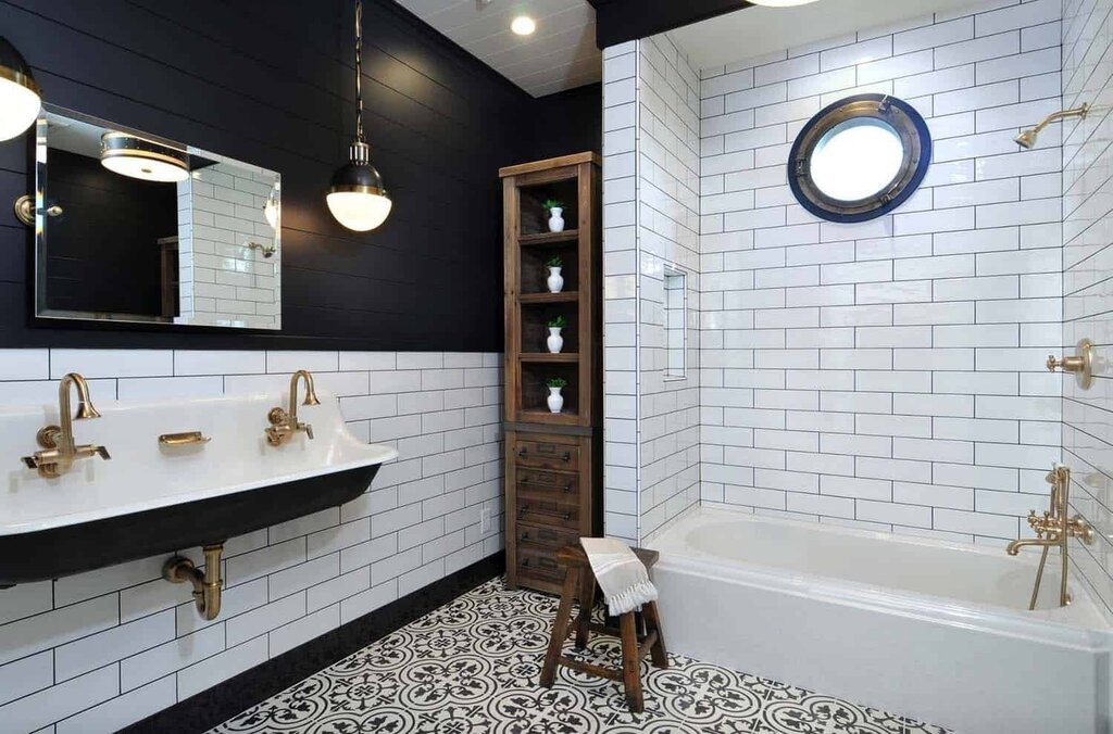 Subway tile in interior design