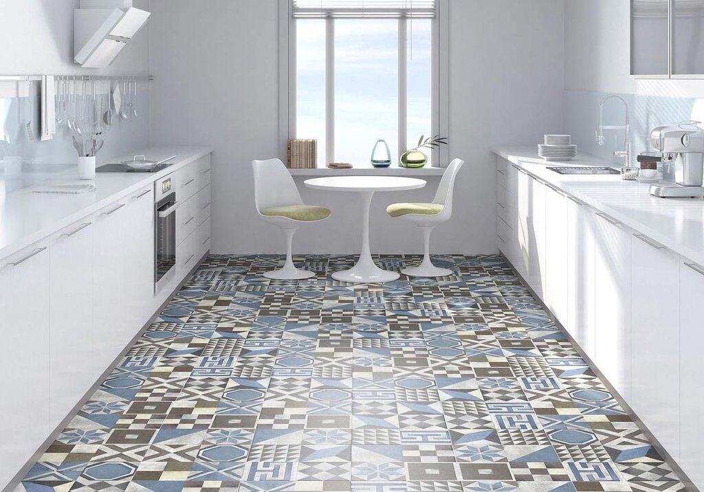 Mosaic tile for the floor