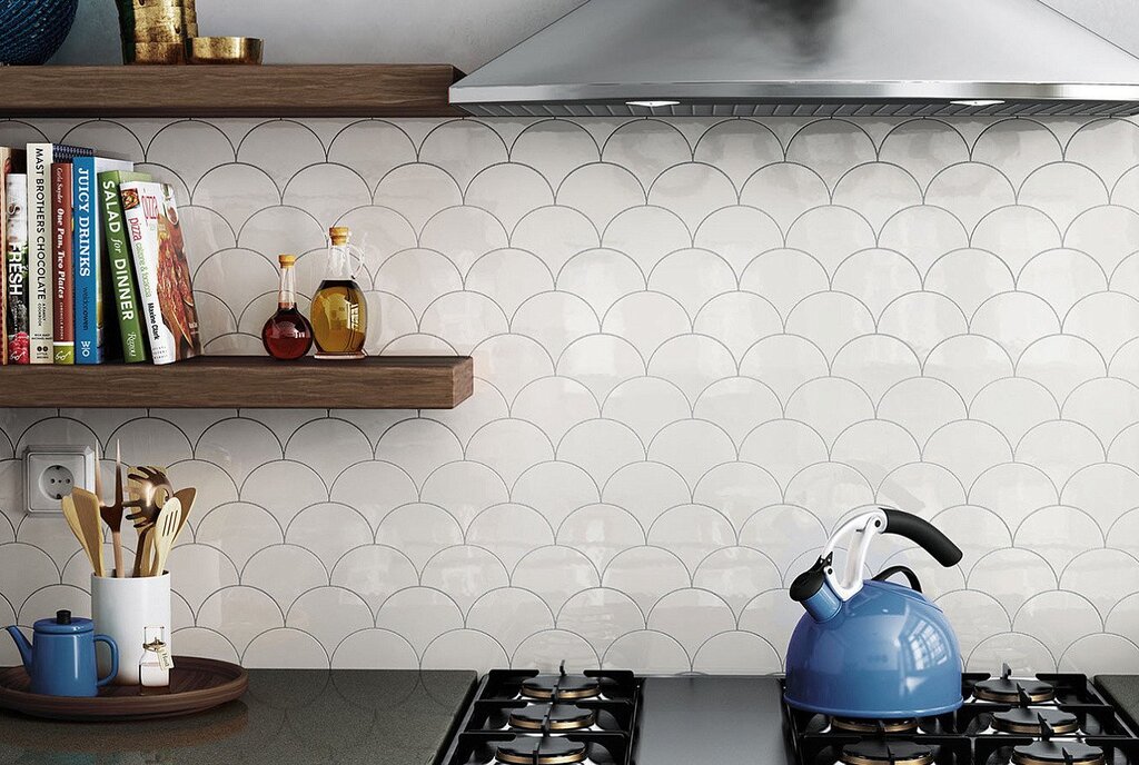 Wall tile for the kitchen