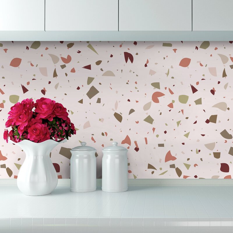 Terrazzo tile in the kitchen