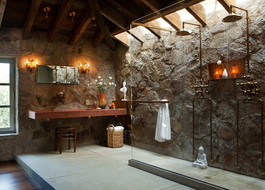 Rustic style tiles