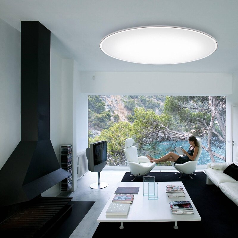 Flat ceiling light