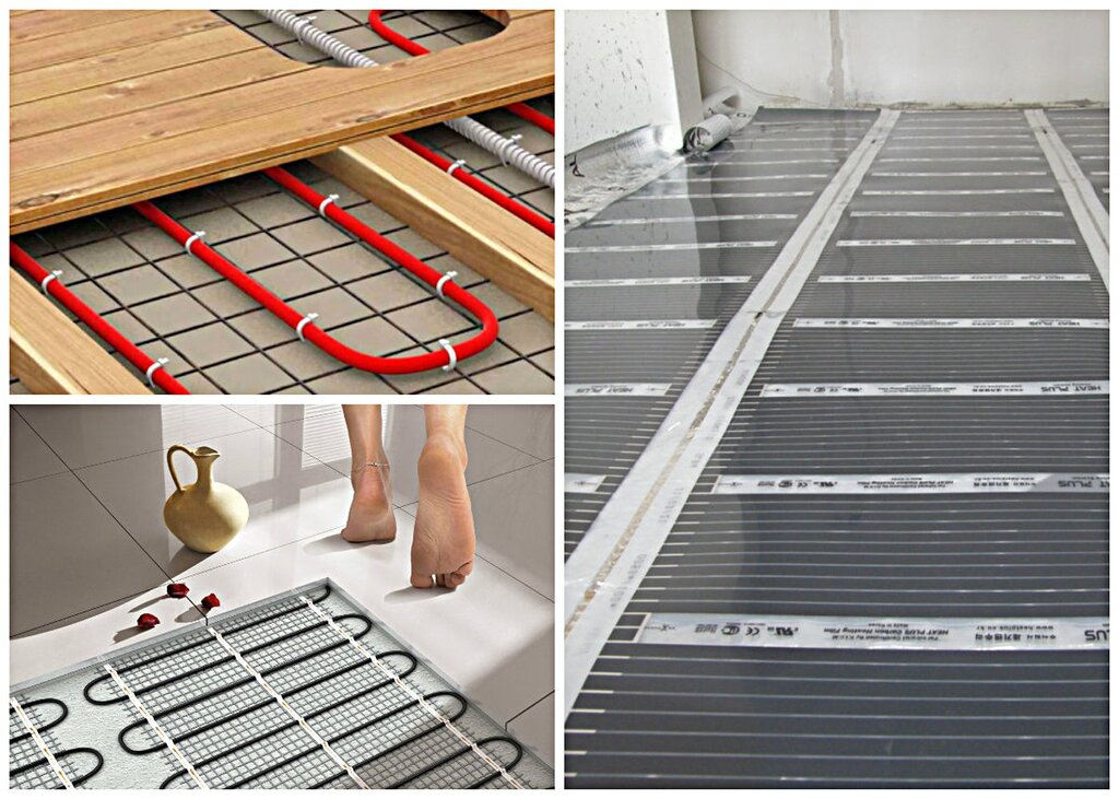 Underfloor heating mat