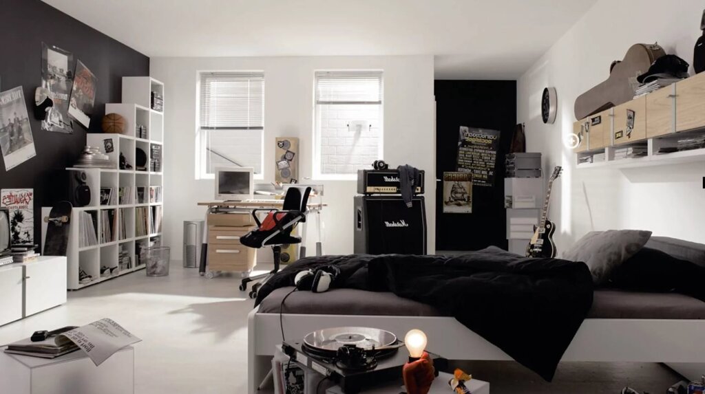 Teenage room for a boy