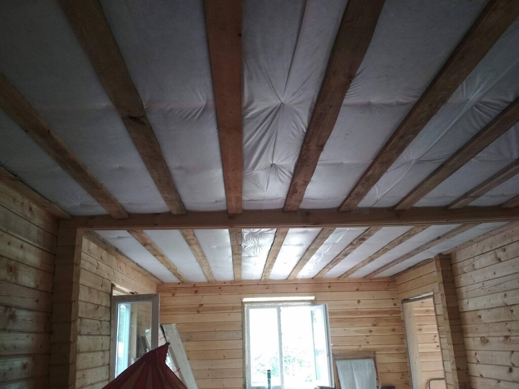 Subfloor ceiling sheathing