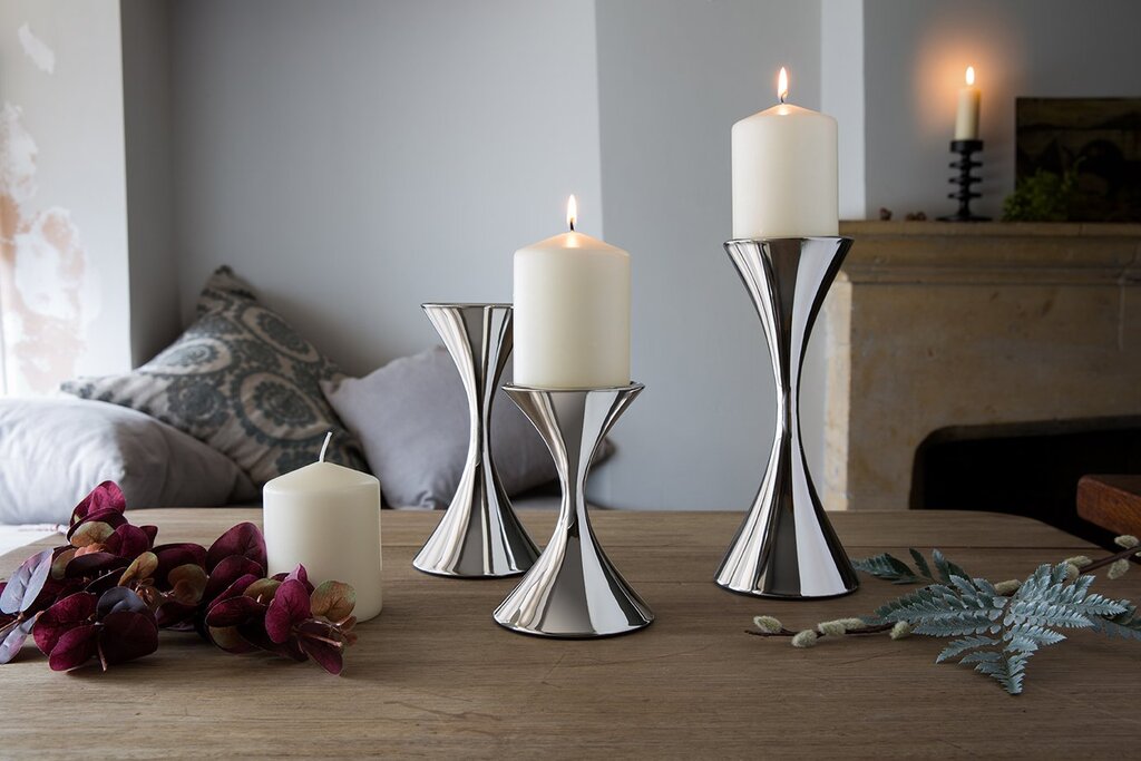 Candle holders in the interior