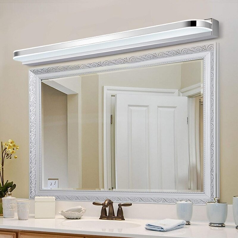 Lighting for the bathroom above the mirror