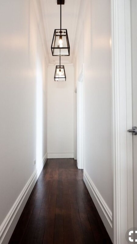 Pendant light for the hallway