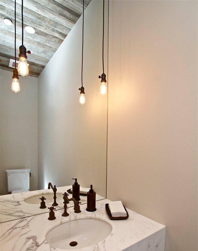 Pendant light for the bathroom