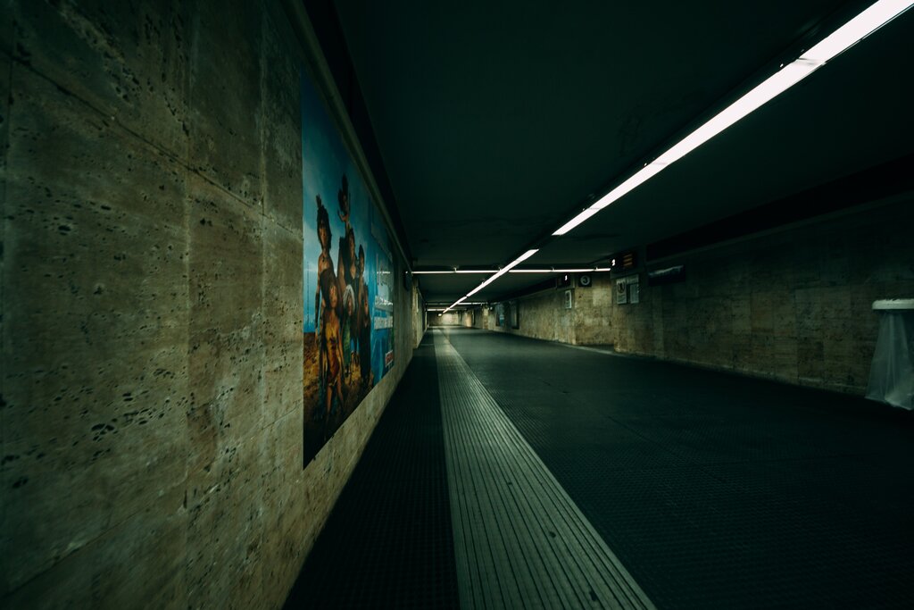 Underground corridor