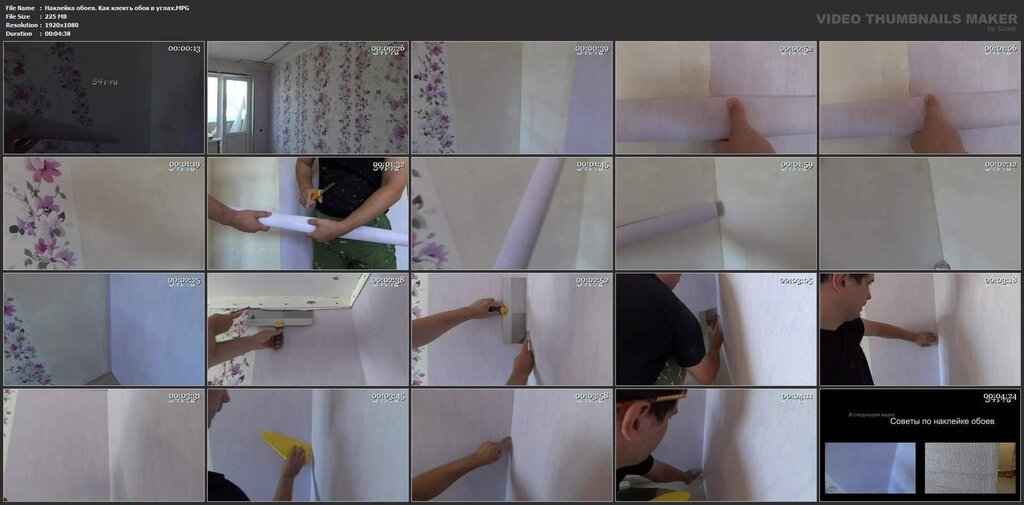 Wallpapering with non-woven backing